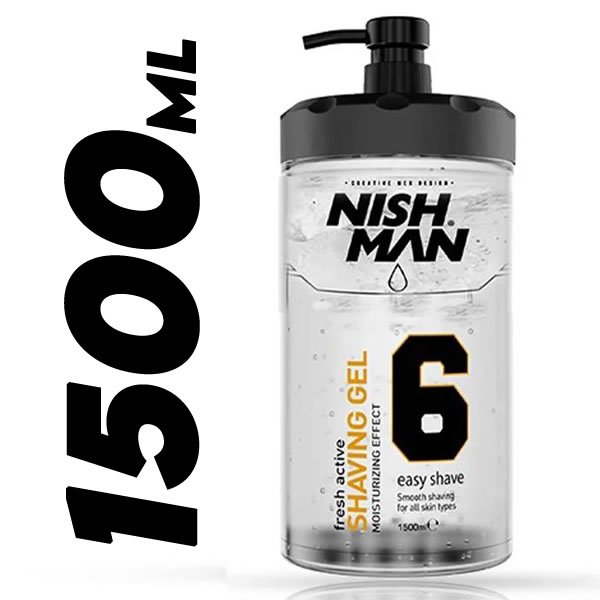 Gel de afeitar NISHMAN 6 – 1500ml